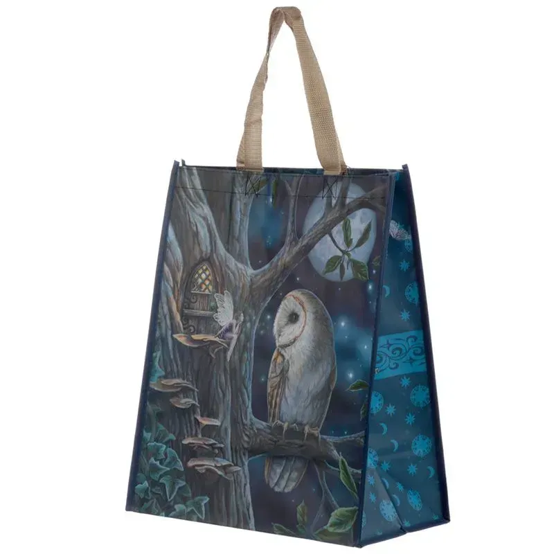 La Bottega di Merlino Borsa Shopper Fairy Owl Lisa Parker