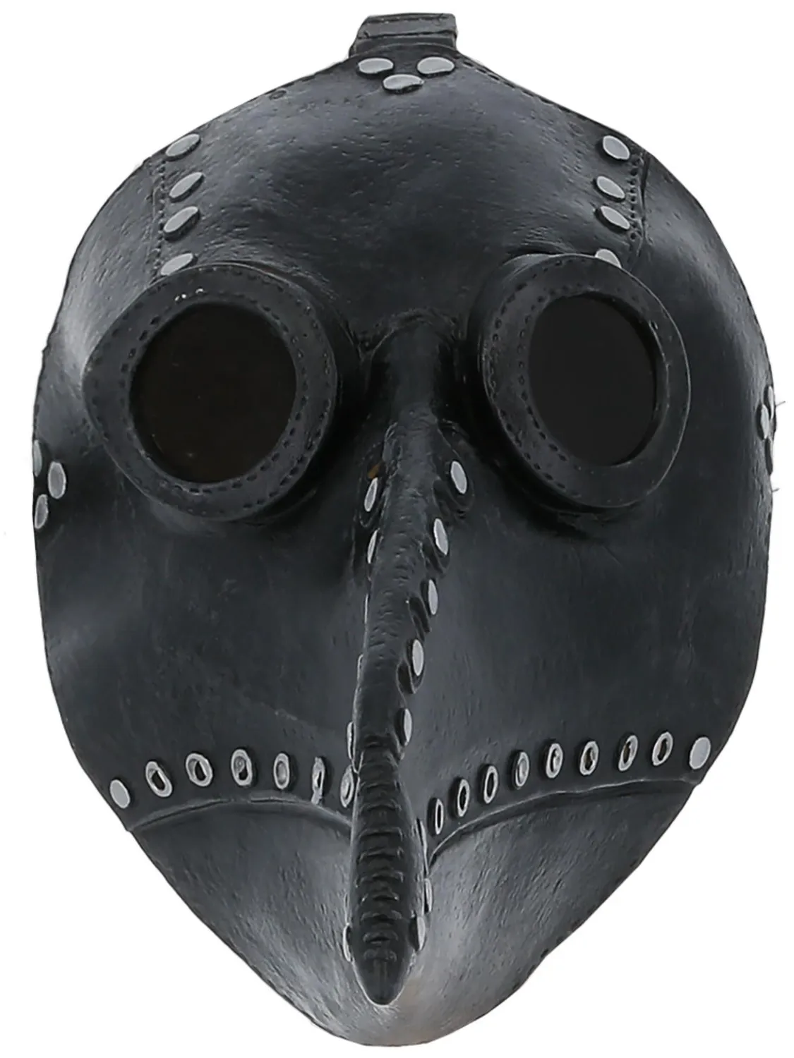 Smiffys Plague Doctor maschera lattice nero argento