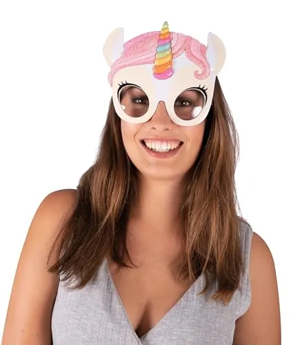 P'tit Clown Licorne occhiali unicorno per festa