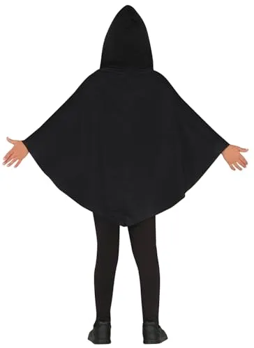 Fiestas Guirca Poncho Zucca costume bambini nero Halloween