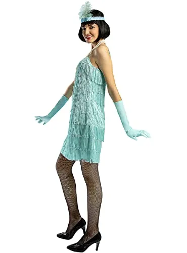 Funidelia Costume Charleston Anni 20 Blu Donna XS