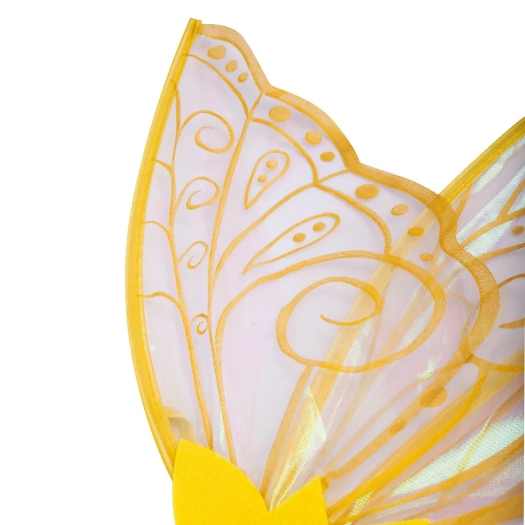 P'tit Clown 23820 ali fata oro costume bambina