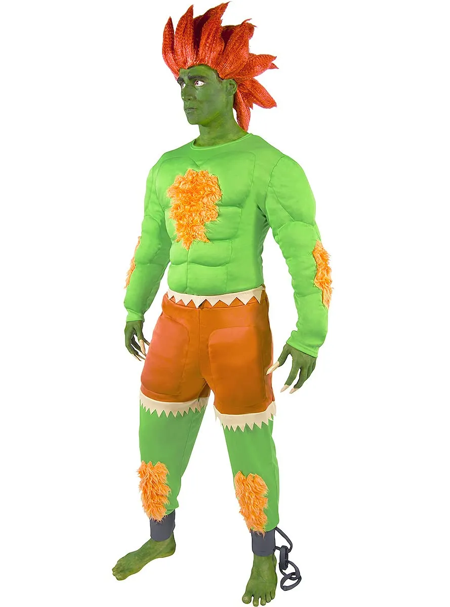 Funidelia Costume Blanka Street Fighter Uomo Verde