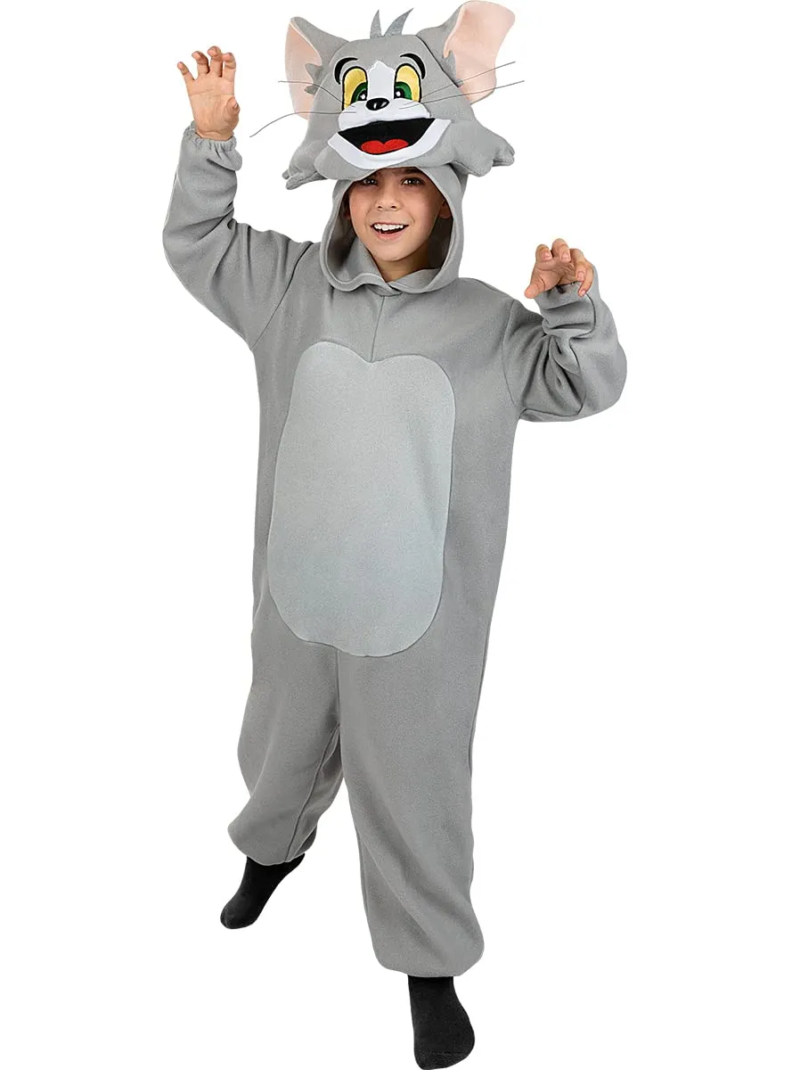 Funidelia Tom & Jerry Costume di Tom grigio 3-4 anni