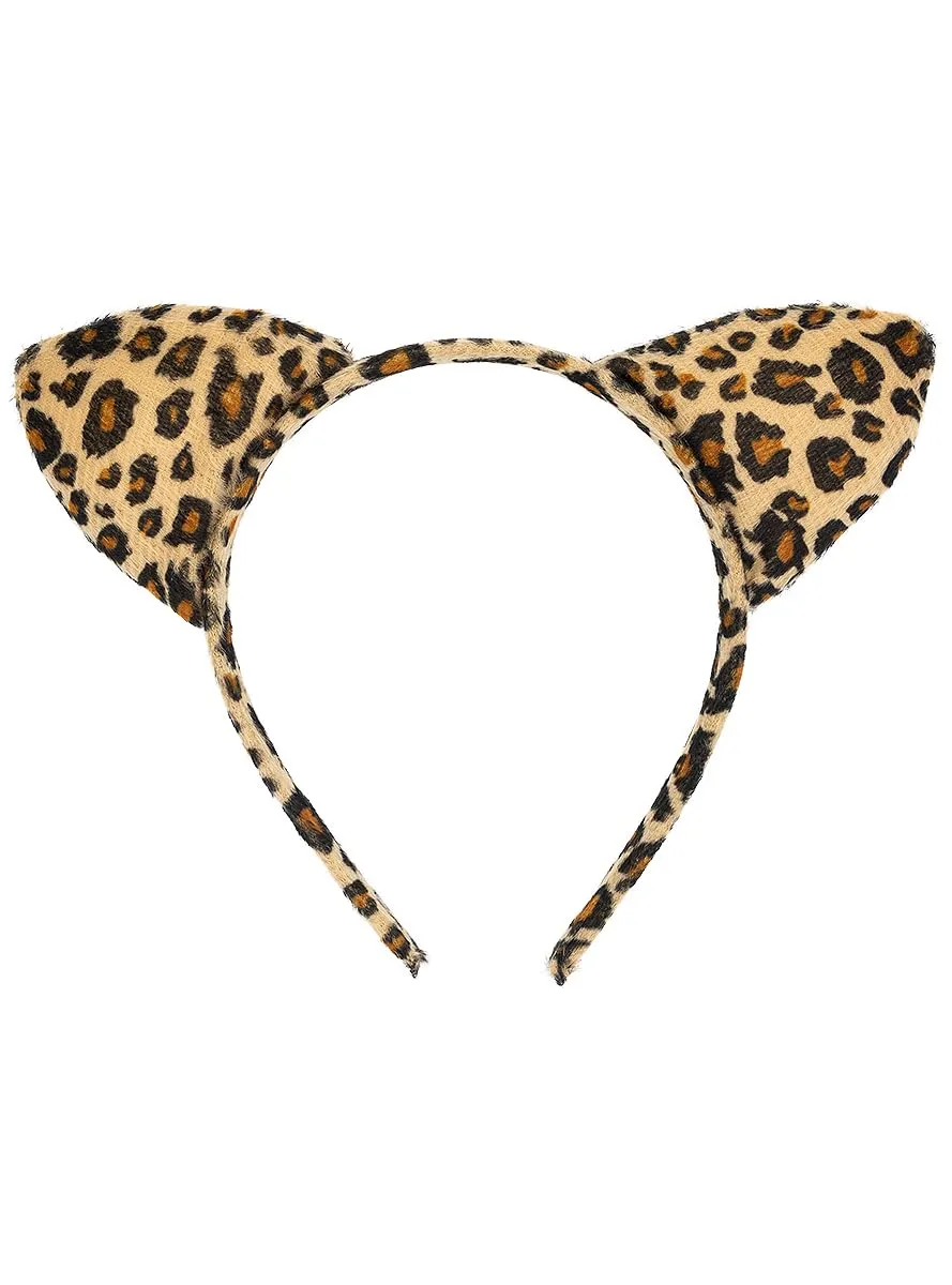Funidelia Kit Leopardo accessori costume marroni adulto