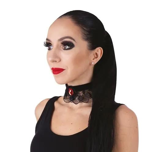 P'tit Clown collana gotica Halloween accessorio costume
