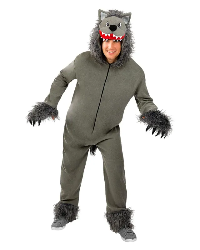 Funidelia Lupo Grigio Costume L-XL adulto