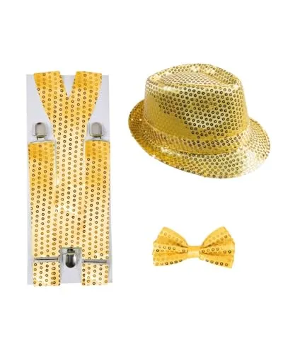 P'tit Clown 66679 costume disco paillettes oro