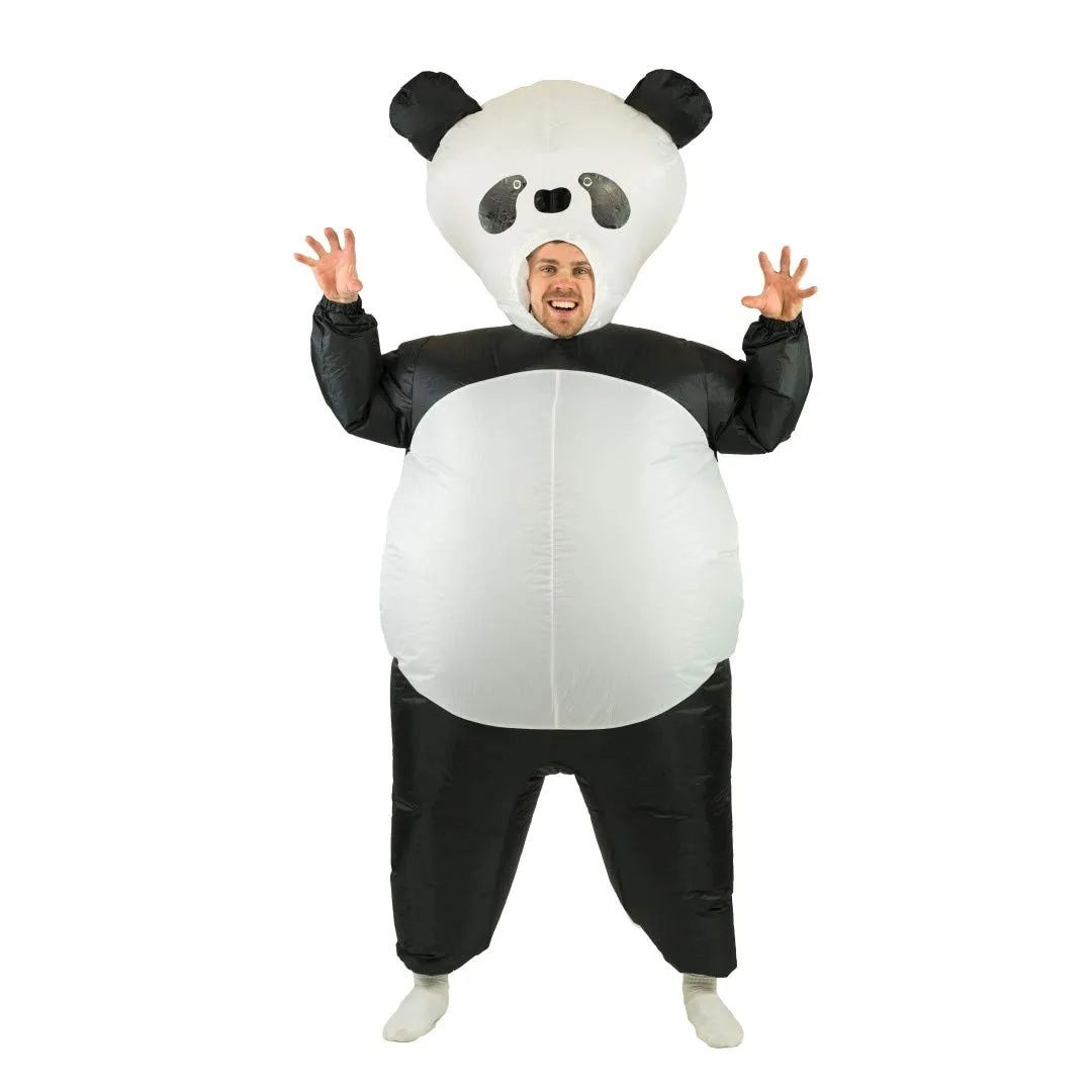 Bodysocks costume gonfiabile panda adulto con ventola