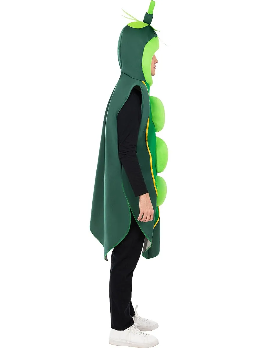 Funidelia Pisello costume adulto taglia unica verde
