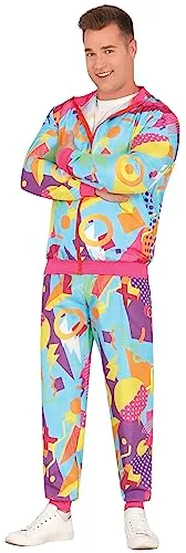 Fiestas Guirca Costume Ginnasta Anni 90 Tuta M 48-50