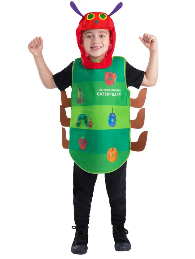 Smiffys Bruco Maisazio Costume Bambino 1-2 Anni Giornata Libro