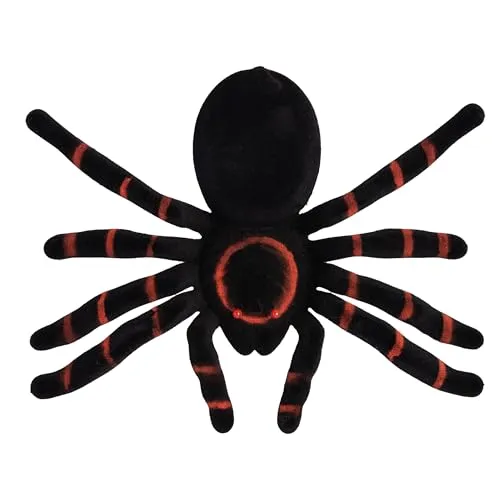 P'tit Clown Ragno floccato decorazione 20 cm Halloween
