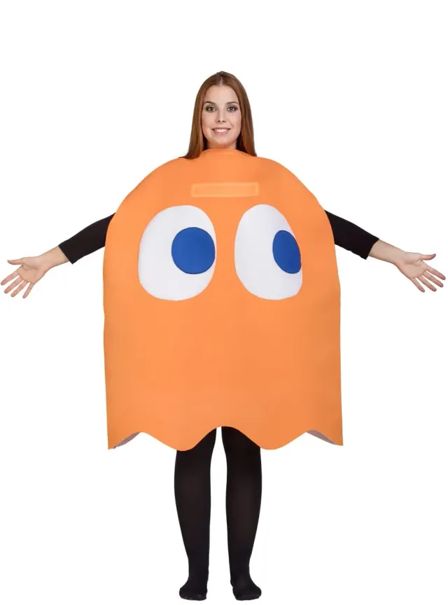 Funidelia Clyde Pac-Man costume adulto arancione taglia unica