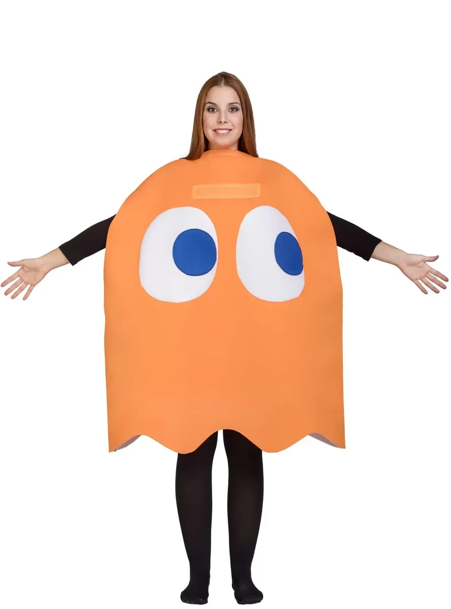 Funidelia Clyde Pac-Man costume adulto arancione taglia unica