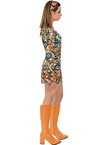 Funidelia anni 70 casual costume donna rosa