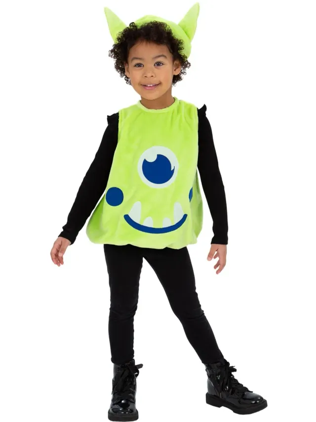 Smiffys Alien Tabard Costume Alieno 1-2 Anni Verde