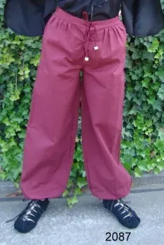 La Bottega di Merlino Pantaloni Gerold con laccio in cotone
