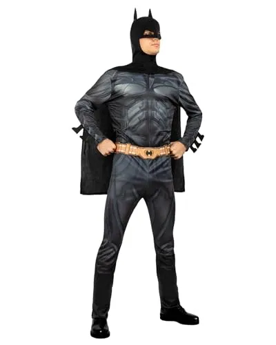 Funidelia Batman Cavaliere Oscuro costume uomo L con mantello
