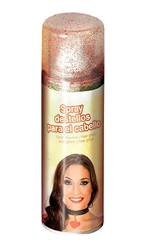 Fiestas Guirca Destellos spray capelli argento 125 ml