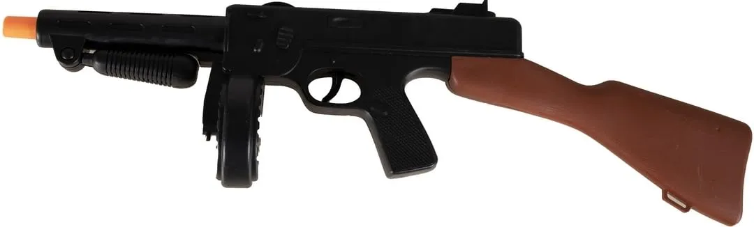 P'tit Clown mitraglietta finta gangster 50 cm plastica