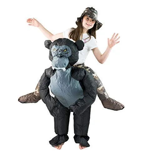 Bodysocks Gorilla costume gonfiabile bambino 5-11 anni