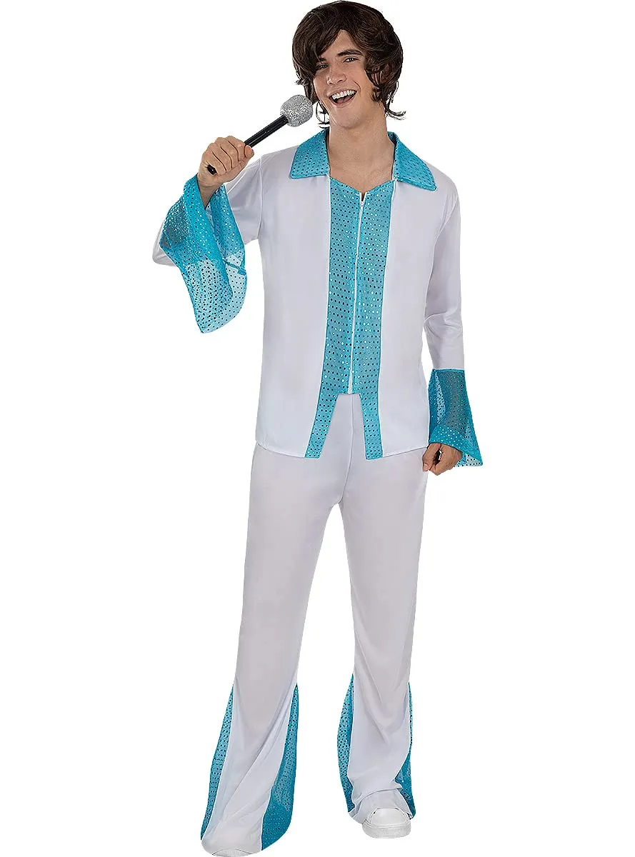 Funidelia Abba costume uomo bianco taglia M disco