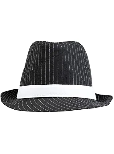 Funidelia Cappello Gangster Deluxe Nero Uomo Anni 20