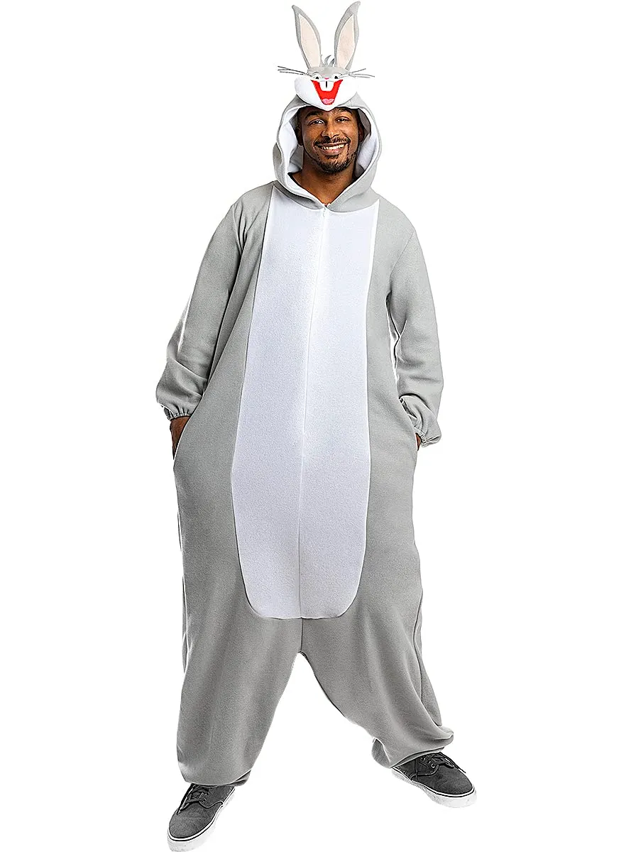 Funidelia Looney Tunes Bugs Bunny costume S-M grigio unisex