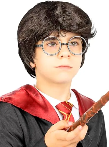 Funidelia Harry Potter parrucca bambino marrone ufficiale