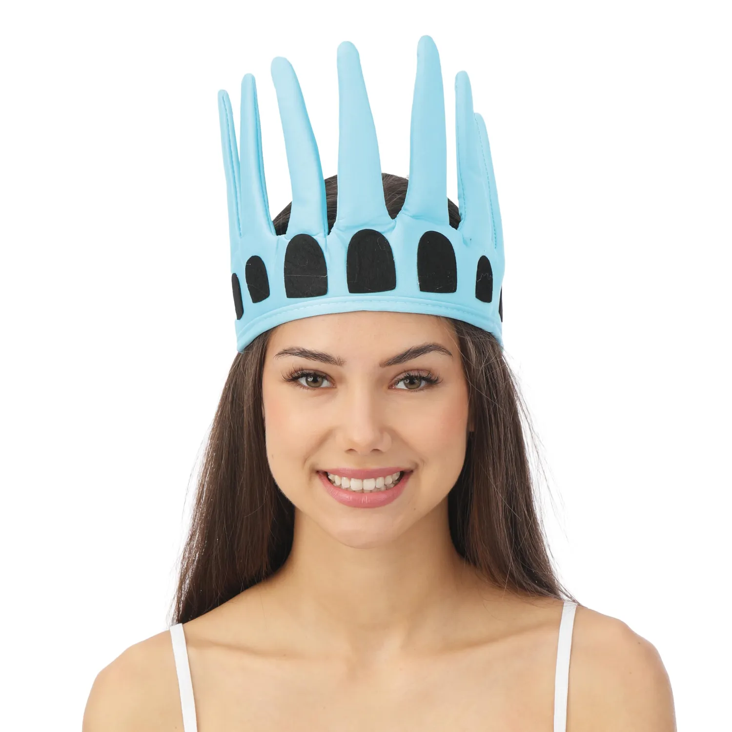 P'tit Clown 15170 corona Statua Libertà blu unica