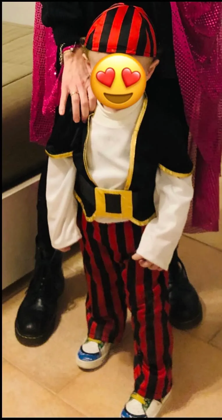 Fiestas Guirca Pirata Baby costume 12-18 mesi 5 pezzi