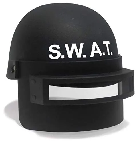 Guirca SWAT casco bambino nero taglia unica 13017