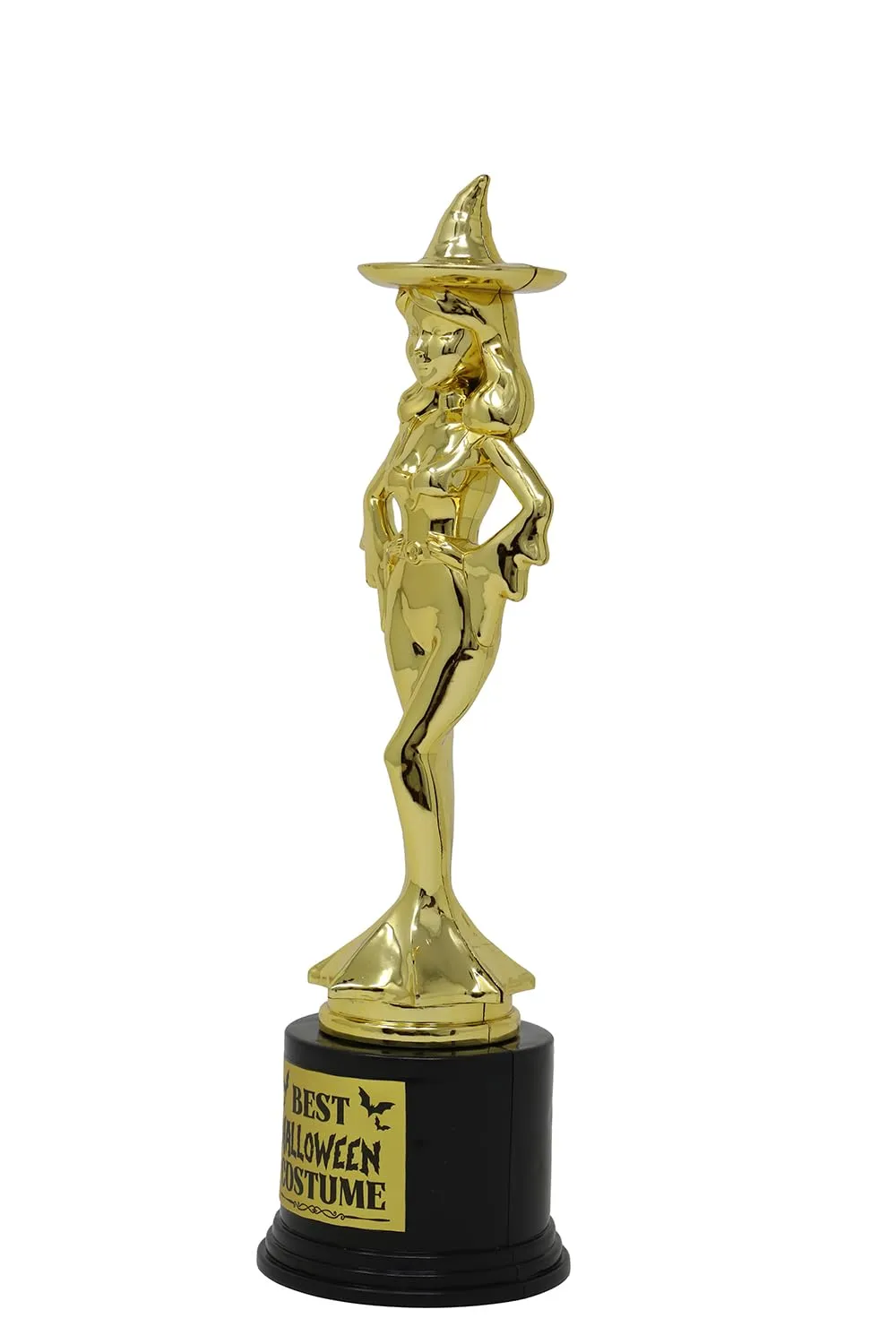 Guirca Trofeo Strega Halloween Oro 22 cm