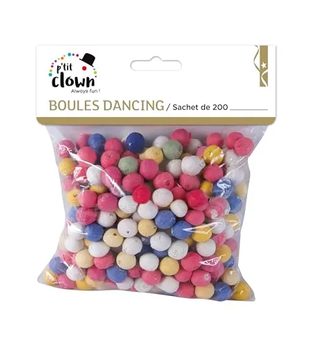 P'tit Clown re71502 palline cerbottana multicolore 200 pezzi