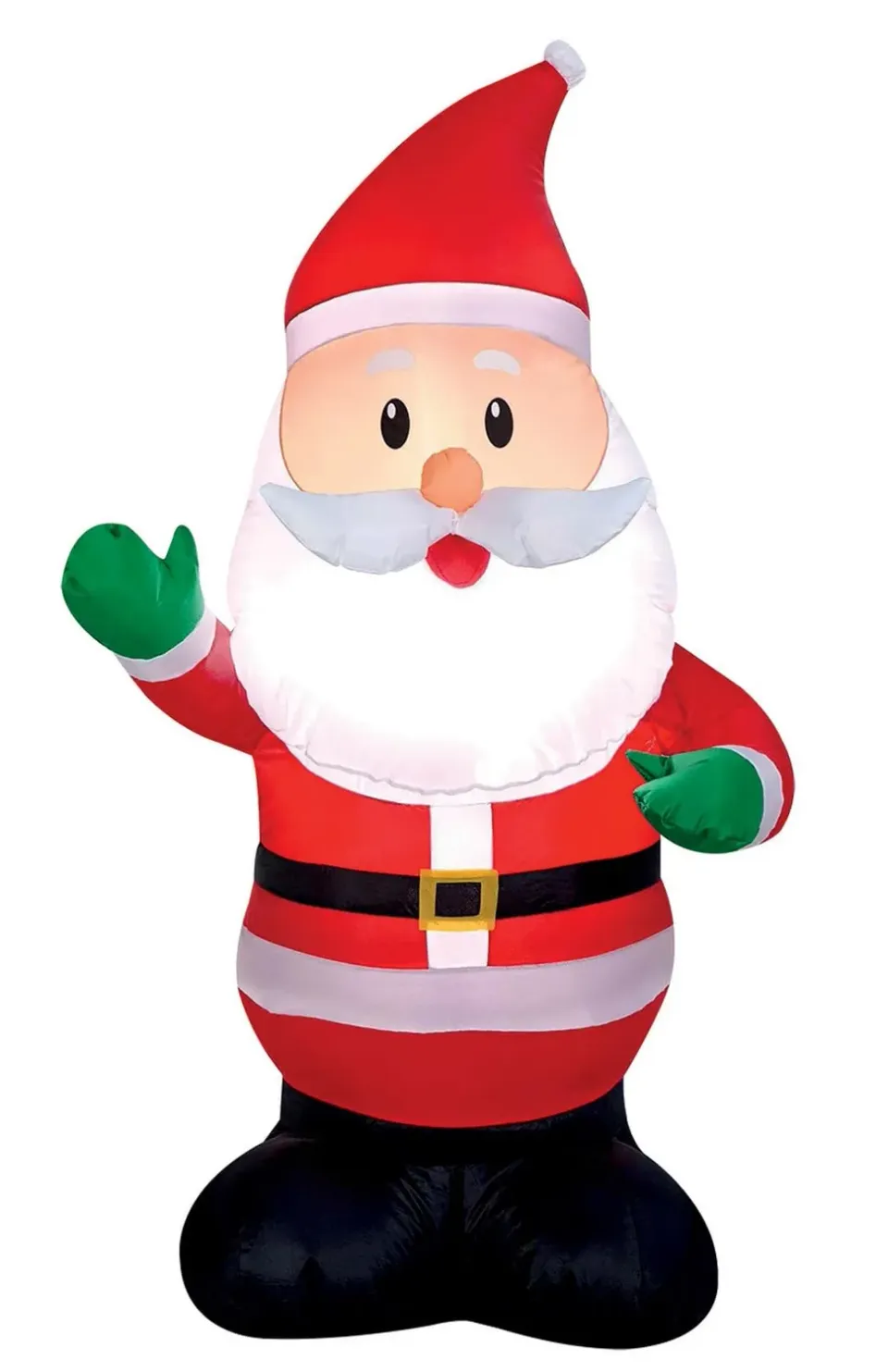 P'tit Clown Babbo Natale decorazione gonfiabile luminosa 120 cm