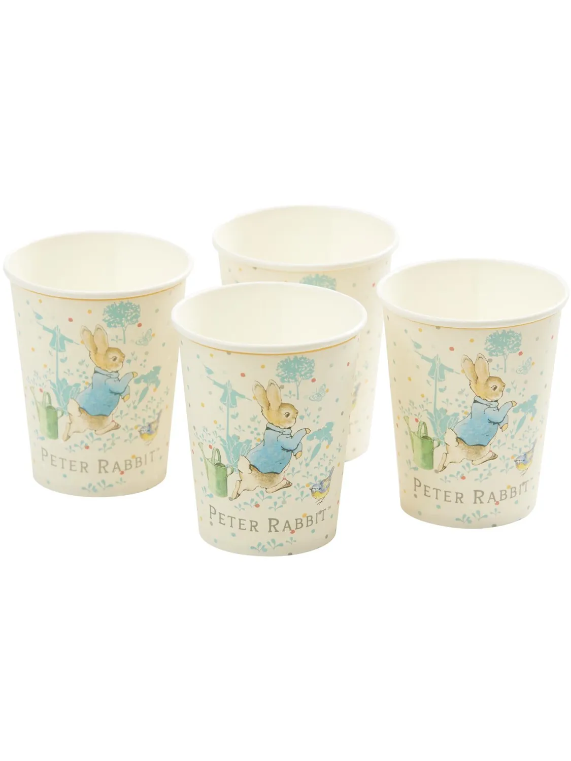 Smiffys Peter Rabbit Classic bicchieri festa 8pz