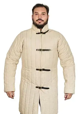 La Bottega di Merlino Gambeson 3 strati trapuntato fibbia