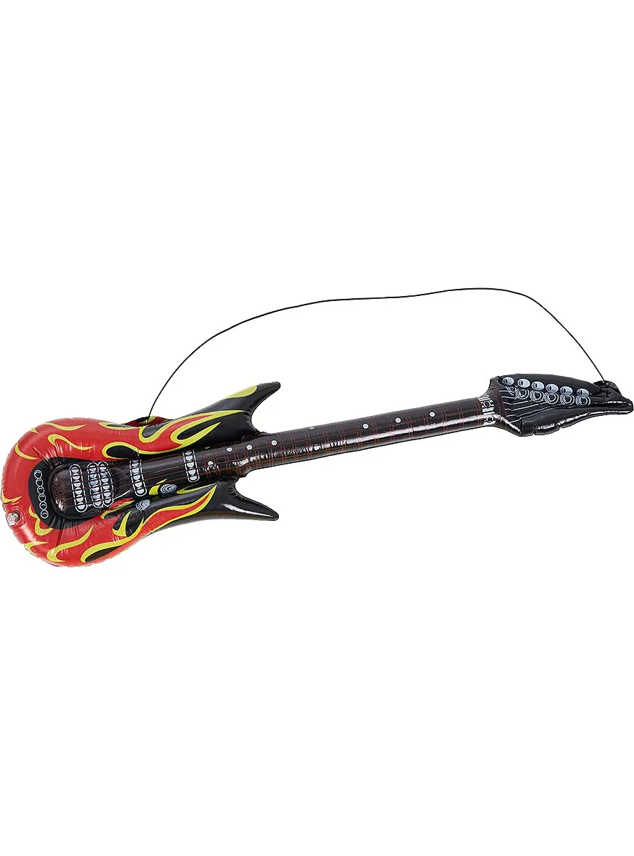 Funidelia Chitarra Rock accessorio adulto 87 cm nero