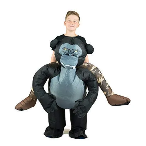 Bodysocks Gorilla costume gonfiabile bambino 5-11 anni
