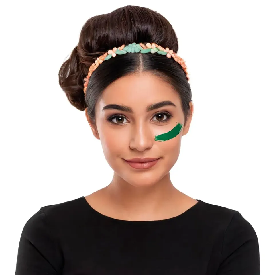 Fiestas Guirca Tubo Trucco Verde Scuro Viso Halloween