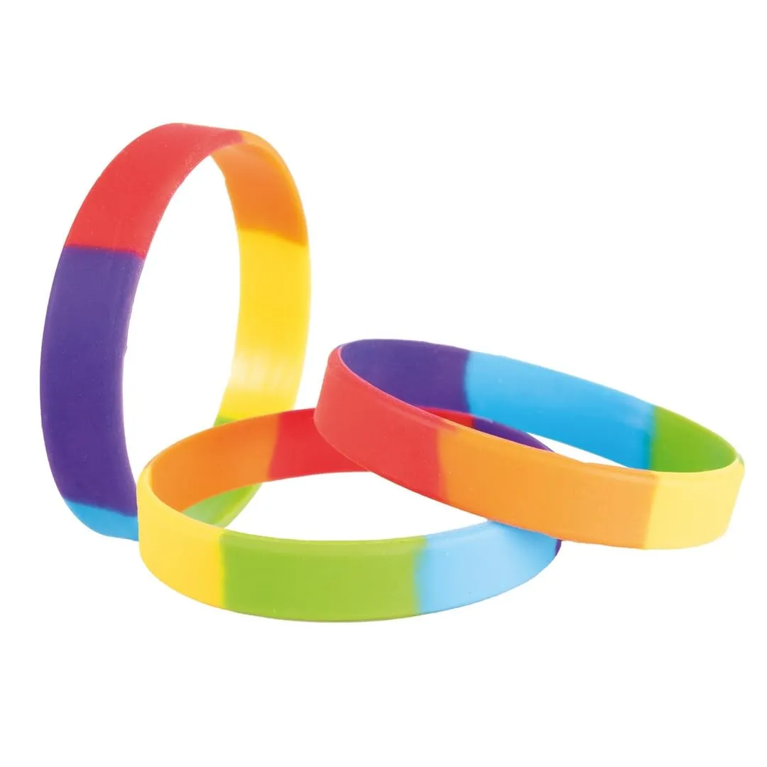 P'tit Clown 23261 bracciale arcobaleno morbido 2 pezzi