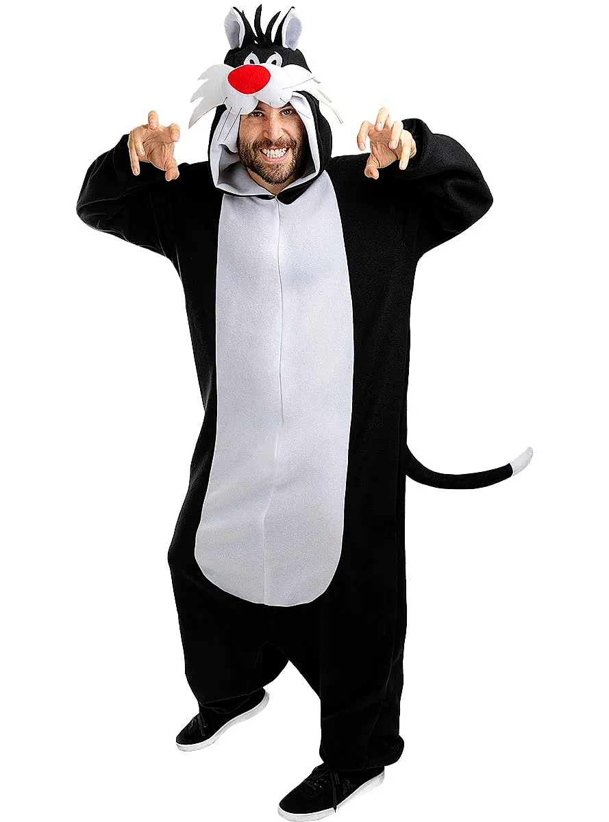 Funidelia Looney Tunes Silvestre costume adulto nero