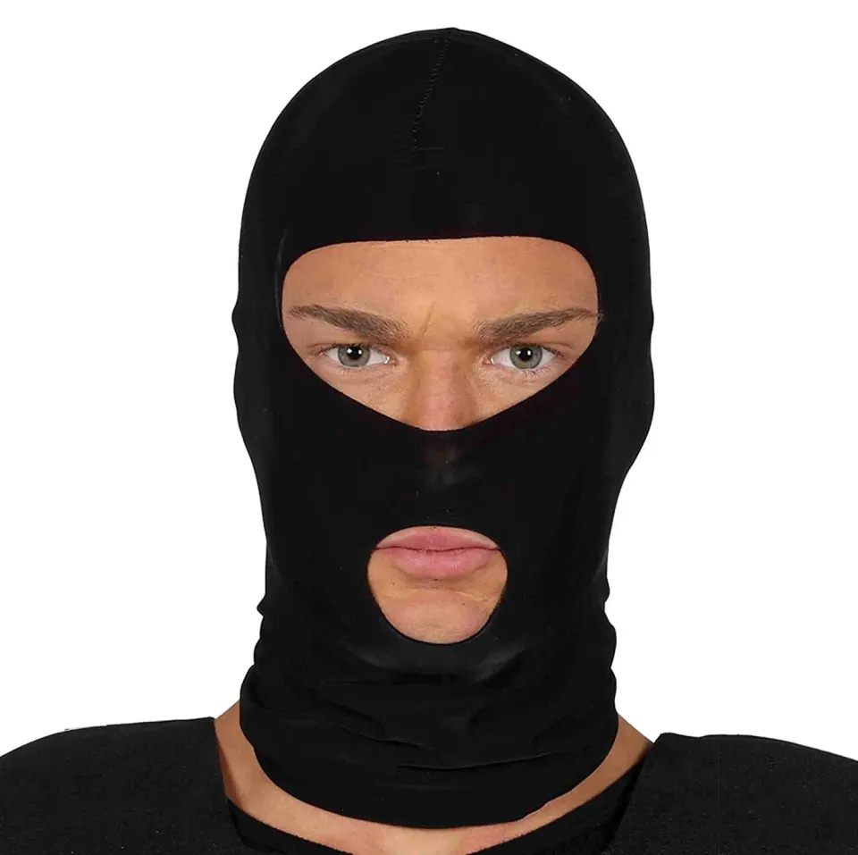 Fiestas Guirca Passamontagna Balaclava Nero Adulto