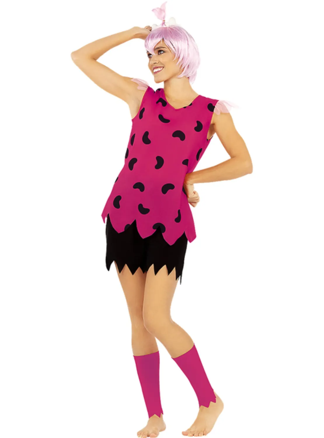 Funidelia Ciottolina Flintstones Costume rosa L