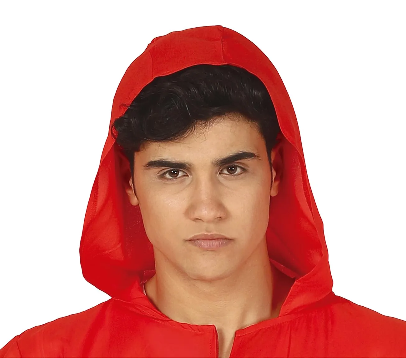 Guirca Costume Carcerato Rosso L 52-54 con Cappuccio