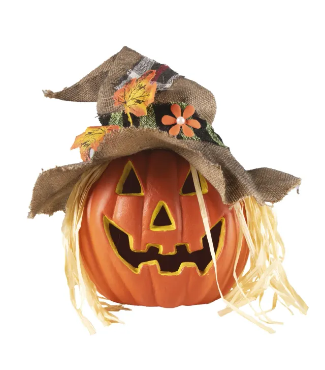 P'tit Clown 22974 Zucca Luminosa 36 cm Spaventapasseri