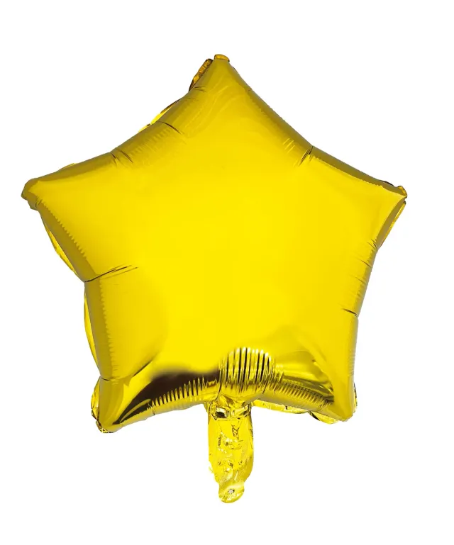 P'tit Clown 22314 Palloncino Stella Oro foil