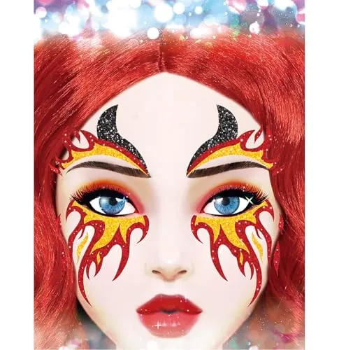 Guirca Fire Glitter trucco viso glitter