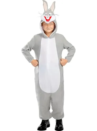 Funidelia Looney Tunes Bugs Bunny costume bambino grigio cartoni